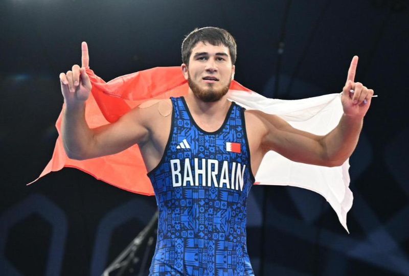 Bahrain’s wrestling champion Tazhudinov wins five medals in Spain